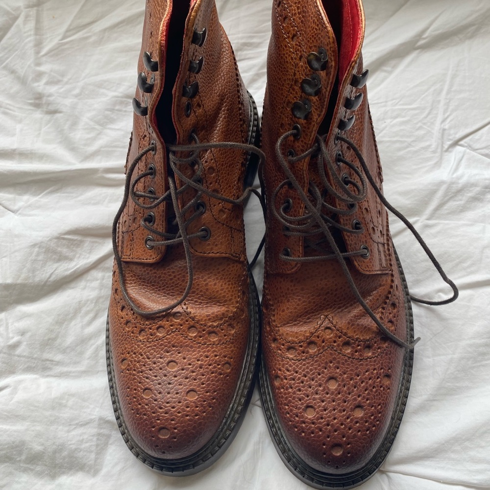Lace up dress boots mens 43 - Picture 13 of 13